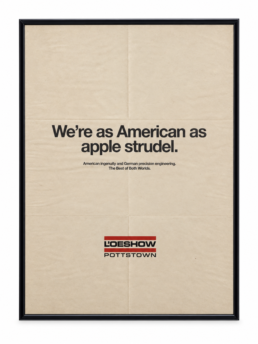 American Apple Strudel Poster