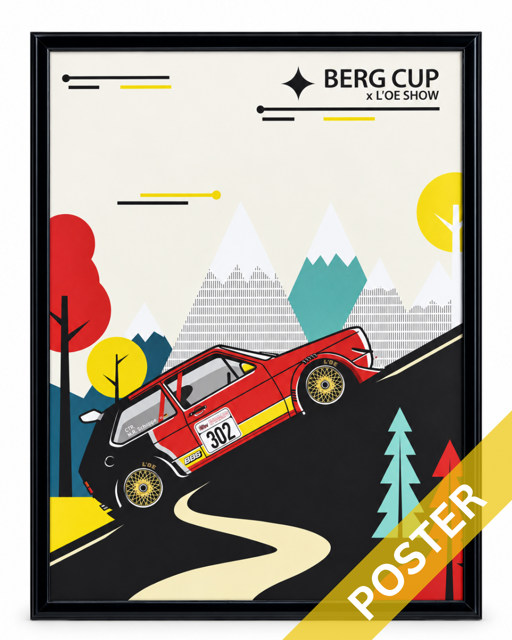 'Hill' Berg Cup @ L'oe Poster