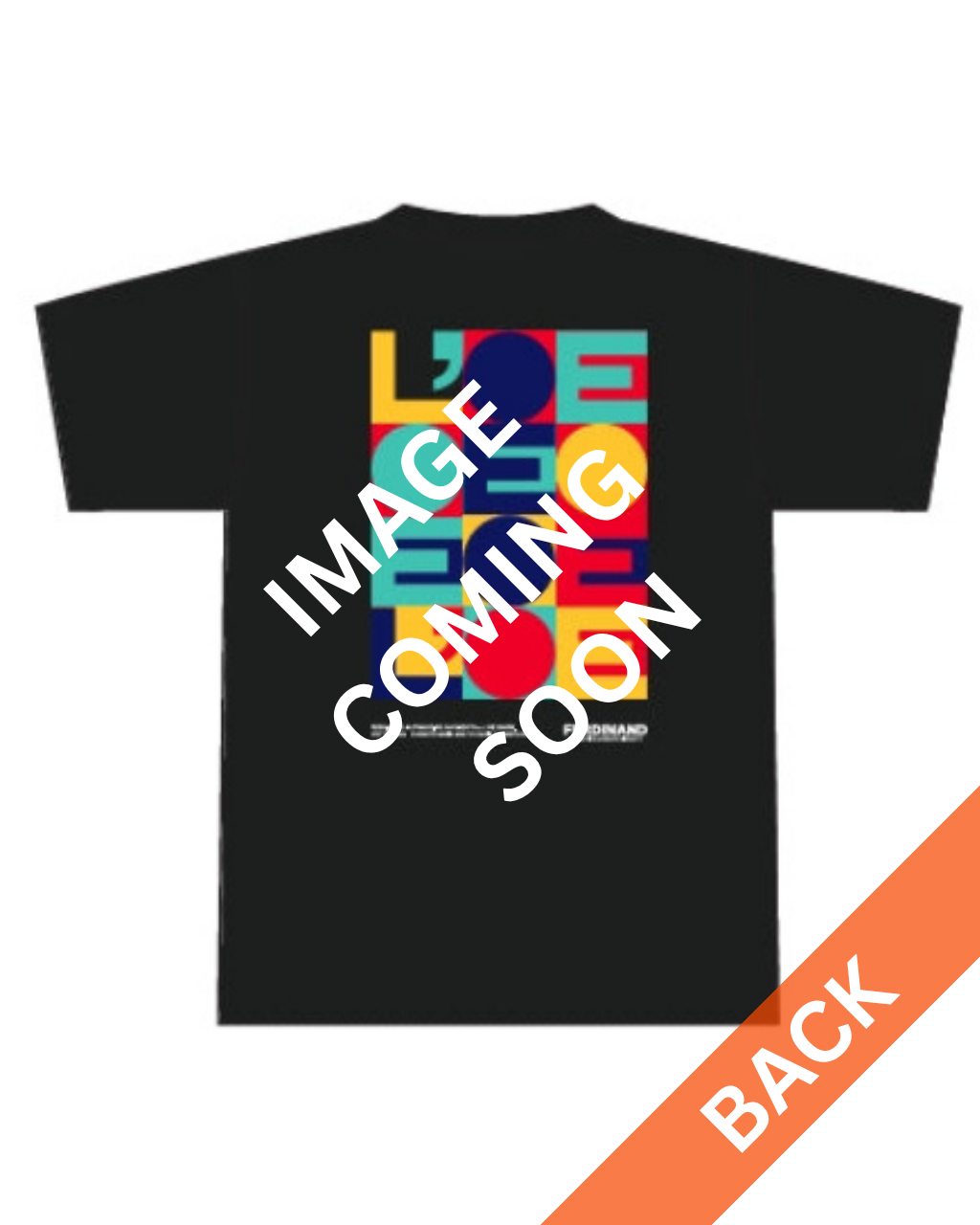 Ferdinand + L'oe Collab Harlequin Blocks T-shirt - Men's Black