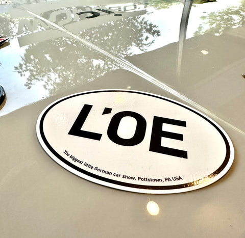Official L'oe Show Country Sticker – Orchid Euro