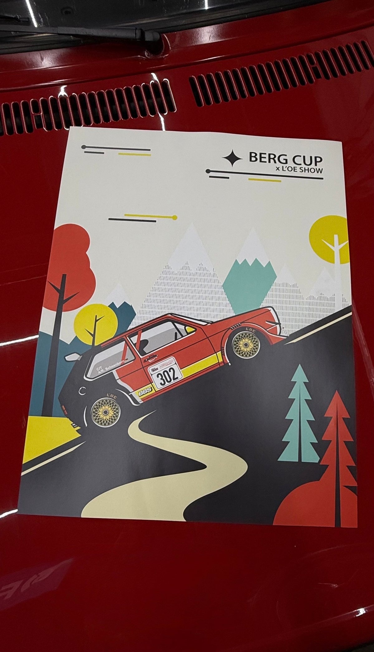 Berg Cup Hill Poster
