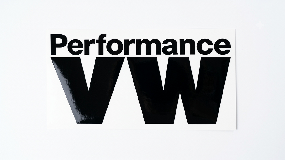Performance VW Sticker