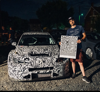 Official Golf TCR Mk8 Camouflage LOE Show Poster LIMITED Print (Free U.S.  Shipping in lower 48 states)